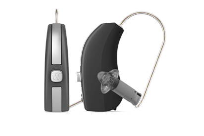 ワイデックスの小型耳掛け型補聴器